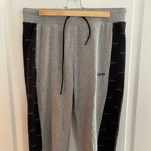 Grey adidas sweatpants